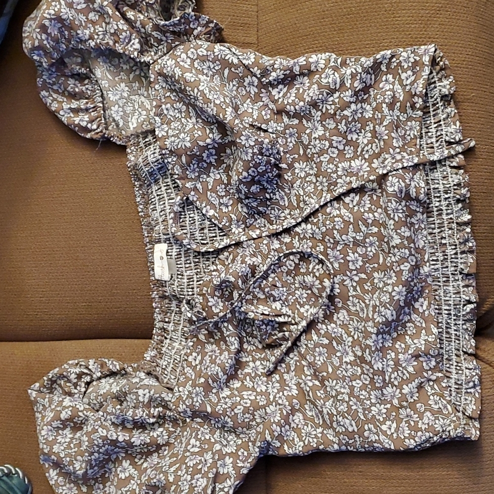 Crop top blouse